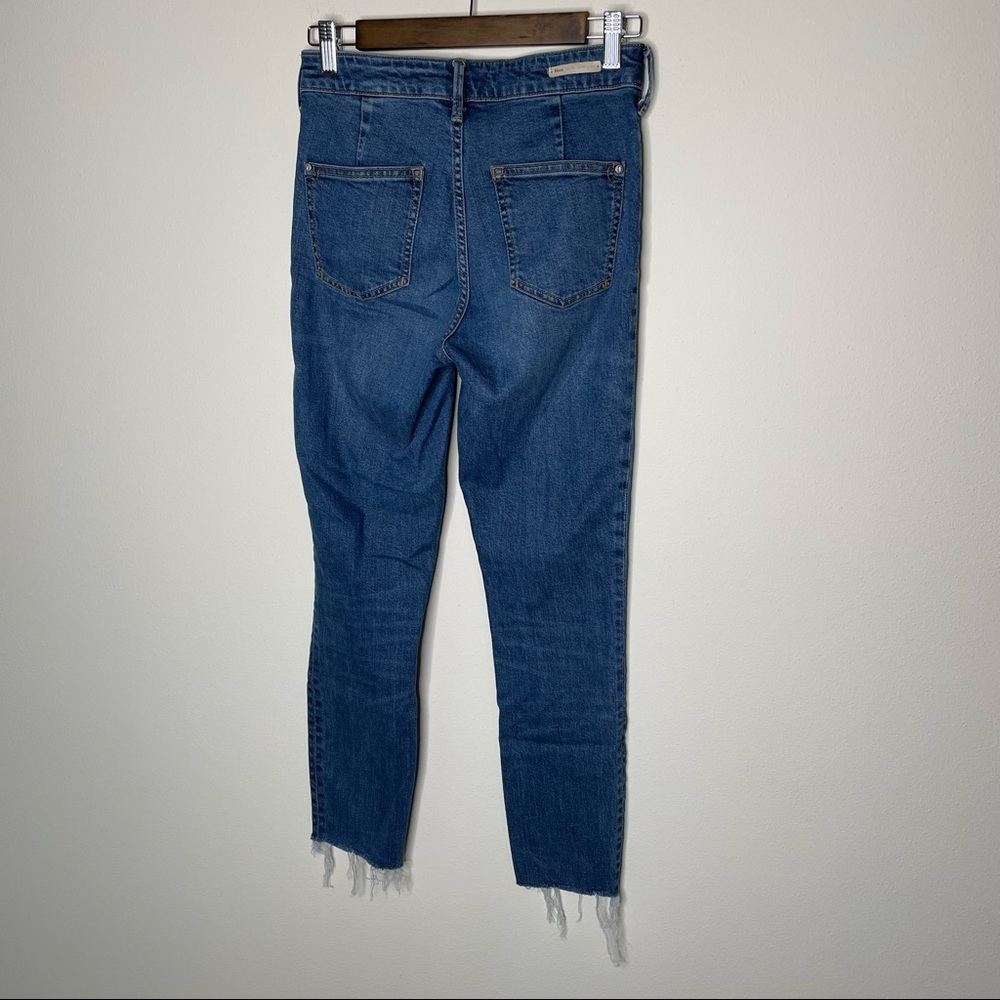 Anthropologie Pilcro and the Letterpress High Rise Skinny Jeans 26 - Picture 8 of 9